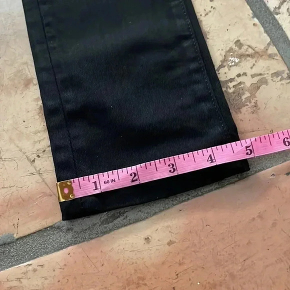 💕 LAST CHANCE New DSTLD Womens High Rise Skinny Jeans 27W x 28L Black MSRP$128 - Picture 7 of 9